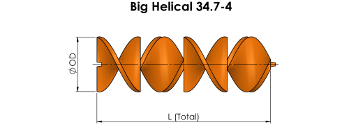 Product details Big Helical